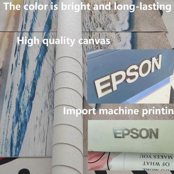 Boho Floral Nature Print Canvas Wall Decor - Picture 7 of 8